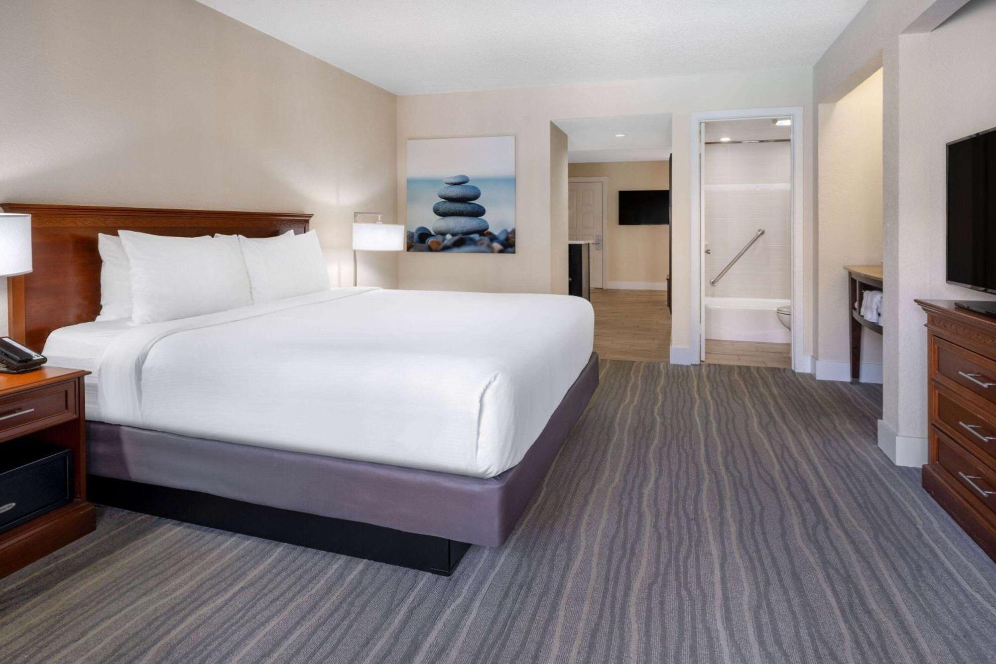 Suíte de 1 Quarto com Cama King-size e Vista da Piscina - Não Fumantes